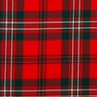 Scott Red Modern 13oz Tartan Fabric By The Metre